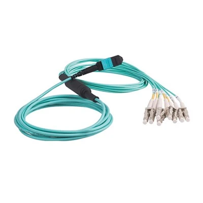 Cabo de ligação de fibra óptica MPO para LC